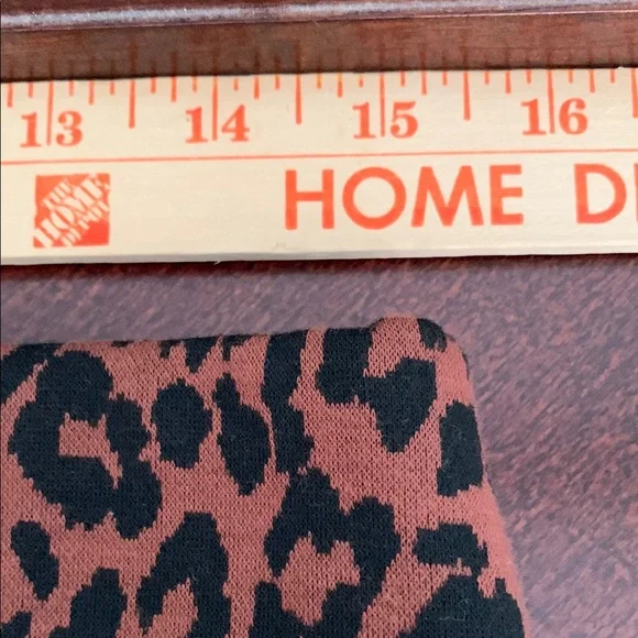 Ann Taylor, LOFT, Brown and Black Midi Pencil Skirt, size medium, EUC - Picture 7 of 8